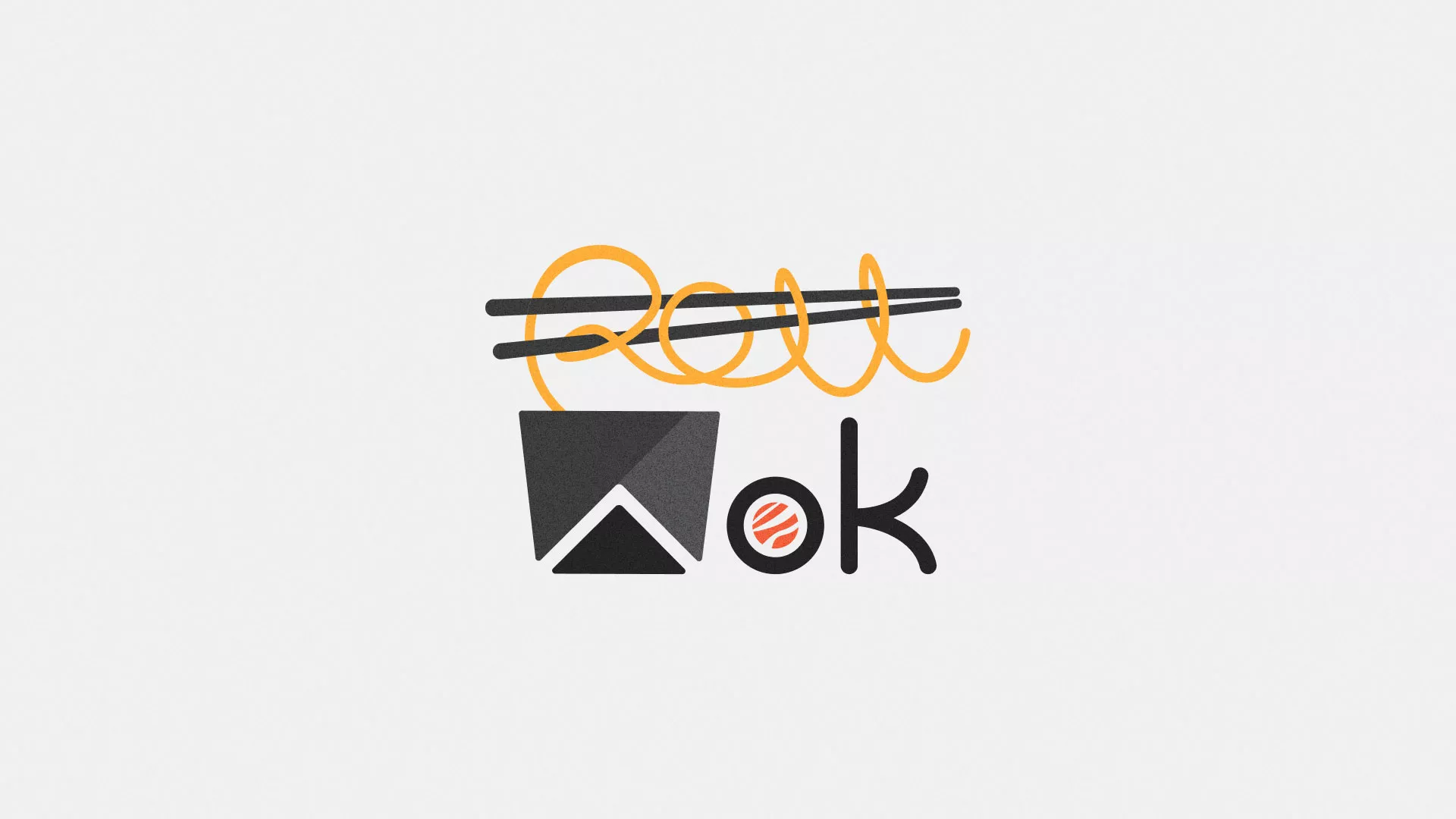 Разработка логотипа в Ефремове для суши-бара «Roll Wok Club» Разработка логотипа в Ефремове для суши-бара «Roll Wok Club»